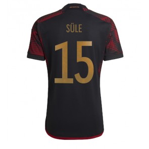Tyskland Niklas Sule #15 Udebanetrøje VM 2022 Kort ærmer